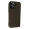 Apple İphone 13 Pro Max Kılıf Pp Ultra İnce Kapak - Gri