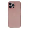 Apple İphone 13 Pro Max Kılıf Pp Ultra İnce Kapak - Pembe