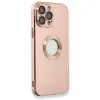 Apple İphone 13 Pro Max Kılıf Store Silikon - Pembe