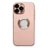 Apple İphone 13 Pro Max Kılıf Store Silikon - Pembe