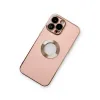 Apple İphone 13 Pro Max Kılıf Store Silikon - Pembe