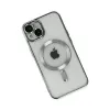 Apple İphone 14 Kılıf Kross Magneticsafe Kapak - Gümüş