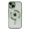 Apple İphone 14 Kılıf Kross Magneticsafe Kapak - Koyu Yeşil