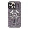 Apple İphone 14 Pro Kılıf Apollo Magneticsafe Desenli Kapak - Apollo Mor - 5