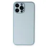Apple İphone 14 Pro Kılıf Coco Deri Silikon Kapak - Sky Blue
