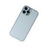 Apple İphone 14 Pro Kılıf Coco Deri Silikon Kapak - Sky Blue