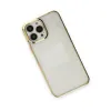 Apple İphone 14 Pro Kılıf Element Silikon - Gold