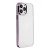 Apple İphone 14 Pro Kılıf Element Silikon - Lila