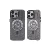 Apple İphone 14 Pro Max Kılıf Apollo Magneticsafe Desenli Kapak - Apollo Siyah - 1