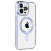 Apple İphone 14 Pro Max Kılıf Kronos Magsafe Kapak - Sierra Blue