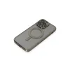 Apple İphone 14 Pro Max Kılıf Kross Magneticsafe Kapak - Titan Gri