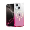 Apple İphone 14 Pummel Shiny Magsafe Kapak - Pembe