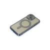 Apple İphone 15 Kılıf Joke Simli Magneticsafe Kılıf - Lacivert