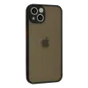 Apple İphone 15 Kılıf Montreal Silikon Kapak - Siyah