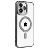 Apple İphone 15 Pro Kılıf Kronos Magsafe Kapak - Siyah