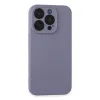 Apple İphone 15 Pro Kılıf Nano İçi Kadife Silikon - Lila