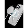 Apple İphone 15 Pro Max Kılıf Tron Şeffaf Magsafe Kapak - Şeffaf