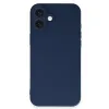 Apple İphone 16 Kılıf First Silikon - Lacivert
