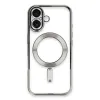 Apple İphone 16 Kılıf Kross Magneticsafe Kapak - Gümüş