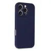 Apple İphone 16 Pro Kılıf First Silikon - Lacivert