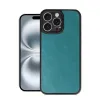 Apple İphone 16 Pro Max Kılıf Aras Deri Kapak - Açık Yeşil