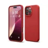 Apple İphone 16 Pro Max Kılıf Nano İçi Kadife Silikon - Kırmızı