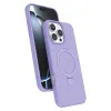 Apple İphone 16 Pro Max Regal Magsafe Standlı Kapak - Lila