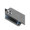 Apple İphone 16 Pro Regal Magsafe Standlı Kapak - Titan Gri