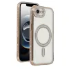 Apple İphone 16e Joke Simli Magneticsafe Kılıf - Gold