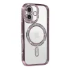 Apple İphone 17 Joke Simli Magneticsafe Kılıf - Pembe