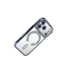 Apple İphone 17 Pro Joke Simli Magneticsafe Kılıf - Mavi