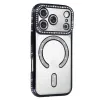 Apple İphone 17 Pro Joke Simli Magneticsafe Kılıf - Siyah