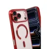Apple İphone 17 Pro Max Kross Magneticsafe Kapak - Kırmızı