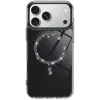 Apple İphone 17 Pro Max Live Diamond Magsafe Kapak - Siyah