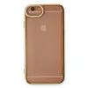 Apple İphone 6 Kılıf Liva Lens Silikon - Beyaz