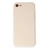 Apple İphone 7 Kılıf First Silikon - Krem