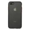 Apple İphone 7 Kılıf Montreal Silikon Kapak - Siyah