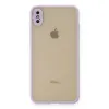 Apple İphone X Kılıf Montreal Silikon Kapak - Mor