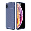 Apple İphone Xs Max Kılıf Auto Focus Karbon Kapak - Lacivert