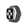 Apple Watch 38mm  Kordon (saat Değildir) - Zigzag Yeşil-siyah