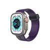 Apple Watch 38mm Kr412 Elegance Stylısh Kordon (saat Değildir) - Derin Mor