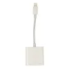 Apr22 Iphone Otg 2in1 - Beyaz