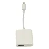 Apr22 Iphone Otg 2in1 - Beyaz