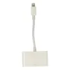 Apr23 Iphone Otg 3in1 - Beyaz