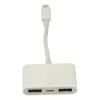 Apr23 Iphone Otg 3in1 - Beyaz