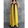 Askılı Maxi Boy Elbise