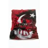 Ay Yıldız Desenli Baff Boyunluk