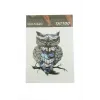 Baykuş Tattoo Dövme Sticker