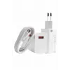 Beyaz Ultra Plus Hızlı Şarj Seti Şarj Adaptörü Ve Kablosu 67w