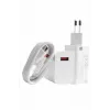 Beyaz Ultra Plus Hızlı Şarj Seti Şarj Adaptörü Ve Kablosu 67w
